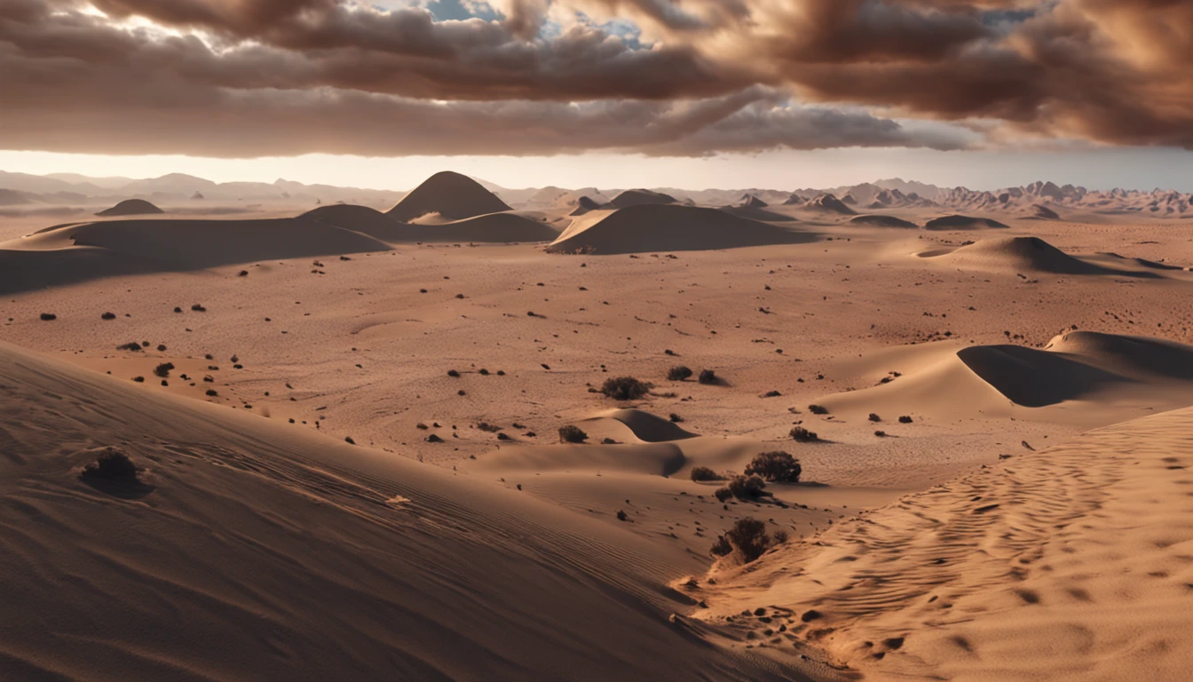 Cinematic images,Hyper-realistic,Ultra-wide viewing angle,Vast desert,camelstoe,oases,废墟,Faraway view,super-fine,Detailed pubic hair,stereoscopic perspective,Works of masters,detail in face,super-fine,16K resolution,high qulity,电影灯光,High picture detail,dynamic viewing angle,Detailed pubic hair,Epic shooting,oc rendered