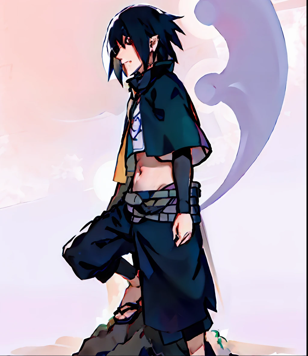 seguro, grama, cabelo preto, uchiha sasuke, musculoso, peitoral grande, solo, foco masculino, 1 menino, tree, cabelo espetado, ao ar livre, standingn, sandals, Slacks, rocha, arma, olhando para o espectador, arbusto, dia, boca fechada, ninja, cheio corpo, nuvem, natureza, cabelo entre os olhos, mangas curtas, de cima, espada, olhos negros, roupas japonesas, 1girl, segurando, cabelo curto, folha, smoke billowing, campo, olhos castanhos, montanha, na grama, olhos vermelhos, inexpressivo, Caminhando, heaven, franja, plantar, graves, Traditional media, olhando para cima, 鎖骨, faixa, Foco solo, Hakama azul, luvas, caminho, sorrir, Pants without fingers, fora de quadro, Postura de luta, Olhando para o lado, camisa, cabelo sobre um olho, bare-legged, olhando para longe, bolsa, Footwear without fingers, clouded skies, toes, black trousers, corda, arms on the sides, hakama, carranca, vento, floresta, fundo branco, One of the feet, flor, unhas, nome autoral, correndo, on the tree, aura, quimono, fundo simples, peitorais, 20 anos, trajes futuristas, at the bottom place a galaxy, outer space, universo, estrelas.