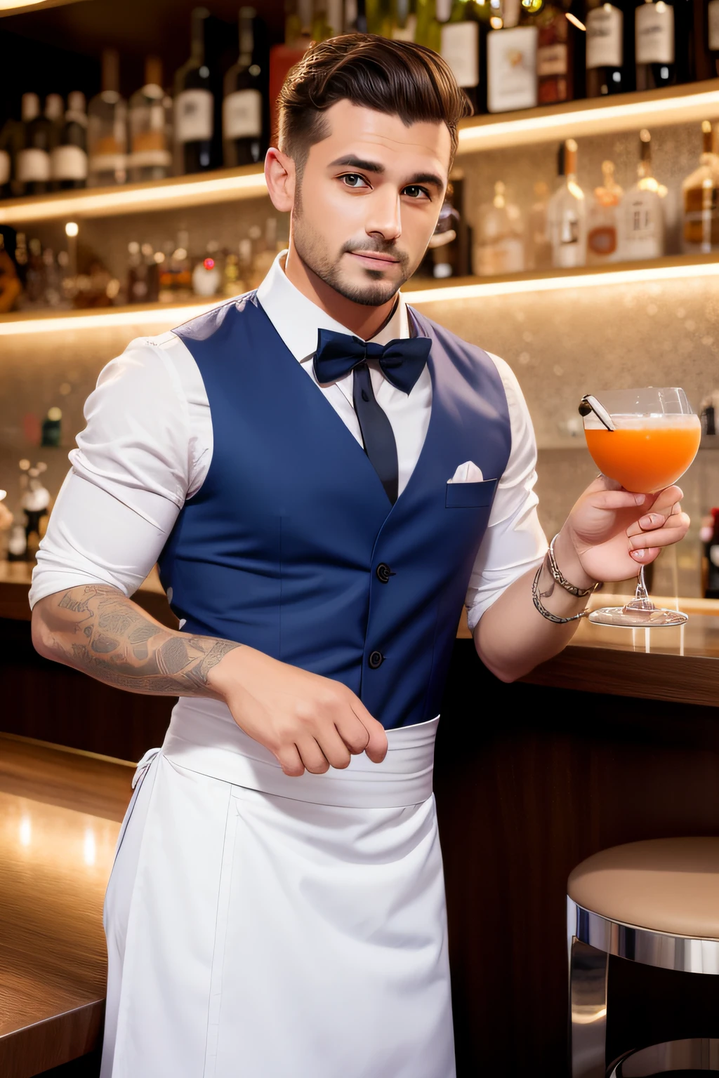 Riman.Bartender.cocktails.male people.Bar