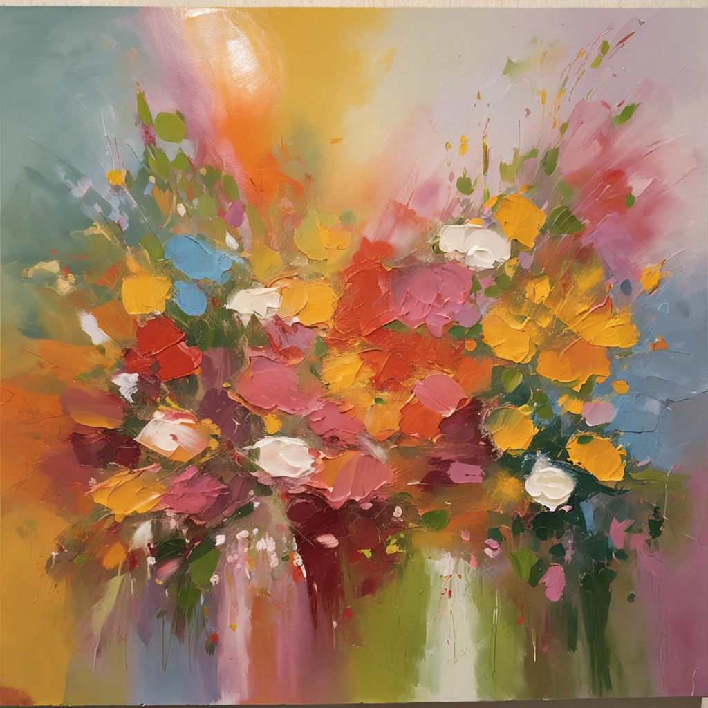 ((Flower daisies)), Lovely garden, Softness in the landscape, 8K分辨率, gorgeous illumination, SuperiorQuality