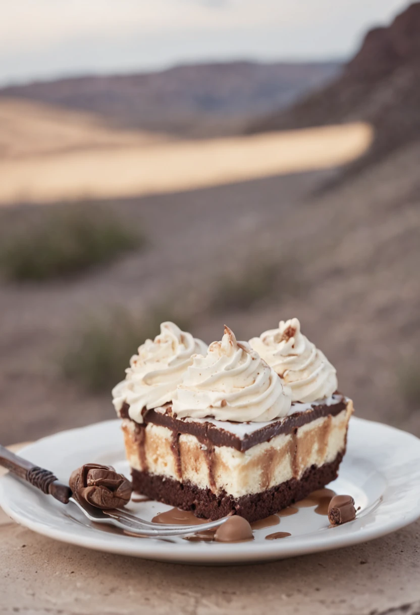 cinematic dessert landscape