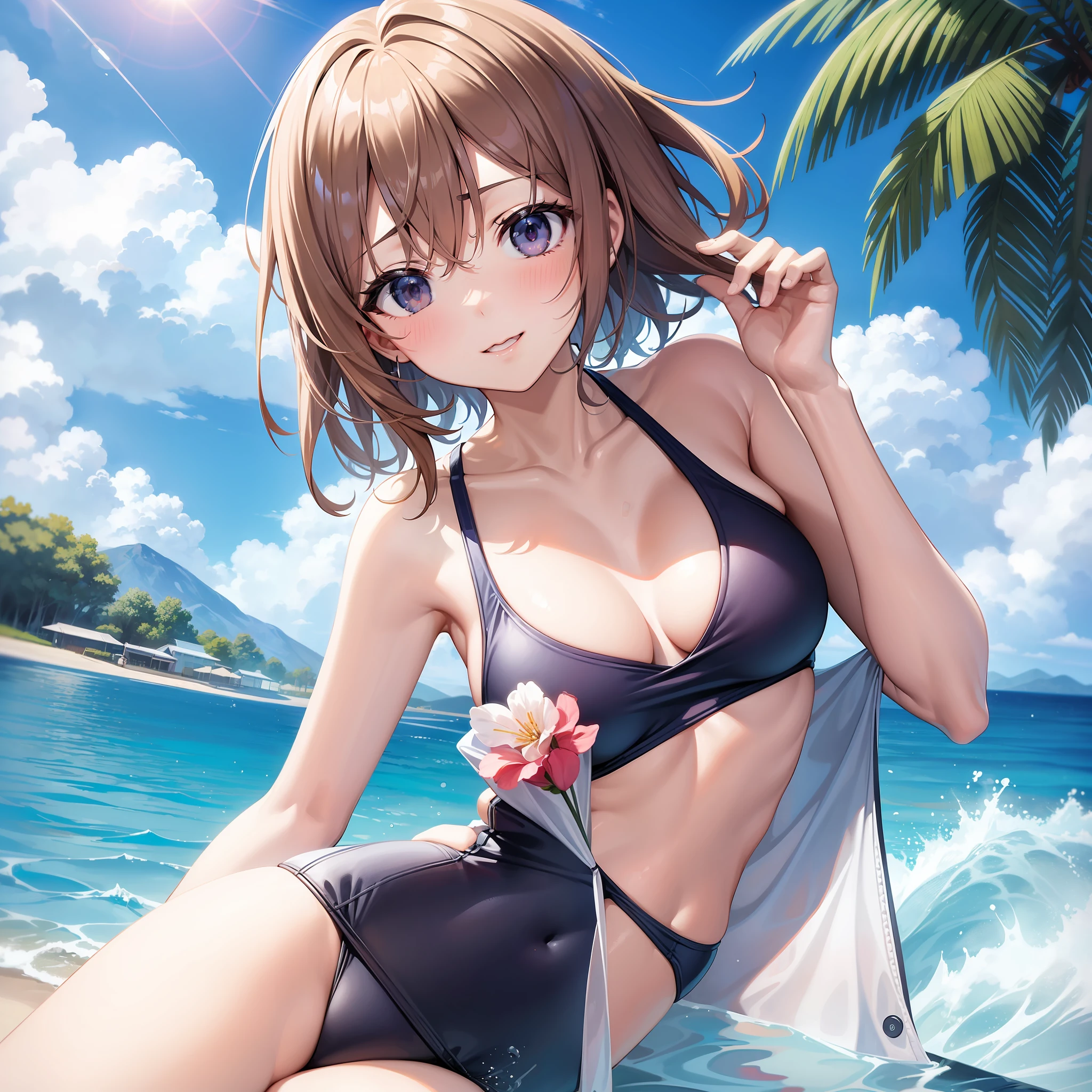 realisitic、Competitive swimsuit