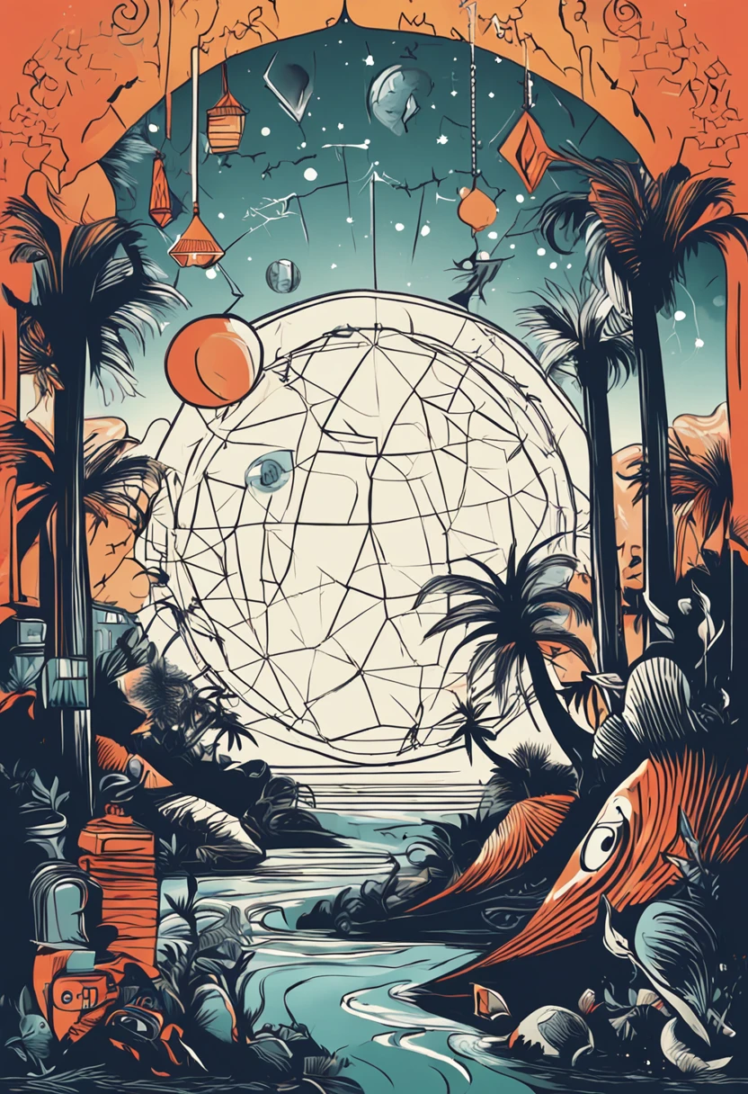 Greetings talented SeaArt artists! I am looking for an attractive banner for my YouTube channel in the aspect ratio of 2560 x 1440, "Curiosidades do Desconhecido." Estou esperando por um design que combine escuro, elementos misteriosos com um toque de curiosidade, criando uma atmosfera visualmente cativante. **Conceito de Banner:** Imagino uma cena noturna como pano de fundo, perhaps depicting an urban landscape with silhouettes of dark buildings against the night sky. The sky must be full of bright stars, evoking a sense of wonder and intrigue. O clima geral deve ser sombrio, mas convidativo, inviting viewers to explore the mysteries of the unknown. **Elementos incorporados:** I'd love to see random curious elements integrated into the banner. Estes podem incluir uma lua cheia, a constellation formed in the form of a question mark, uma lanterna antiga emitindo um brilho suave, or even an enigmatic map. The key is to create a visually captivating mix of darkness and curiosity. **Cores:** A paleta de cores deve ser predominantemente escura, com azuis profundos, Negros, e cinzas. Para adicionar interesse visual, You can include subtle lighter color highlights that draw attention to certain details. **Posicionamento de texto:** O nome do canal, "Curiosidades do Desconhecido," deve ser destacado no centro ou na parte superior do banner. Por favor, use uma fonte que complemente o tema misterioso e garanta a legibilidade. **Estilo:** The banner should exude a sense of mystery and intrigue, ao mesmo tempo em que oferece um toque de curiosidade intelectual. This fusion of dark elements and random curiosities is essential to capture the essence of the channel. **Visual references:** Feel free to be inspired by the idea of a city at night, estrelas cintilando por cima, and enigmatic elements that spark the imagination