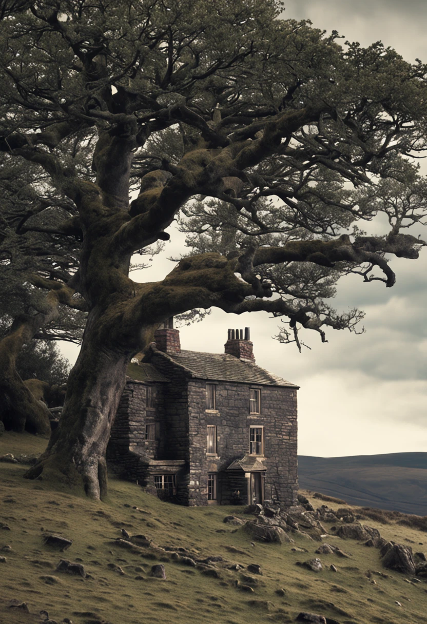 wuthering heights, architecture, moors
