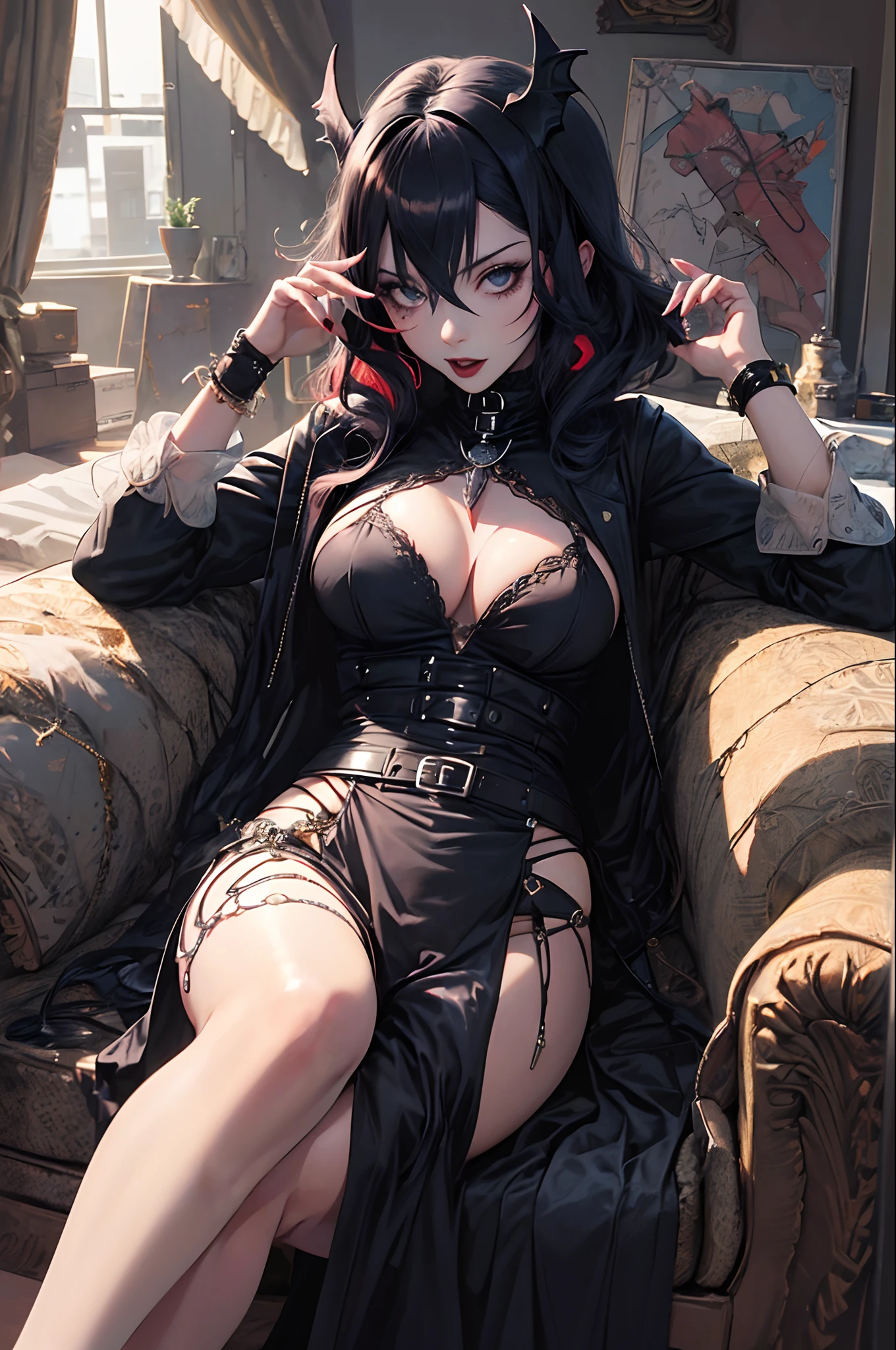 Vampira de Anime de 24 anos, sexy, e linda