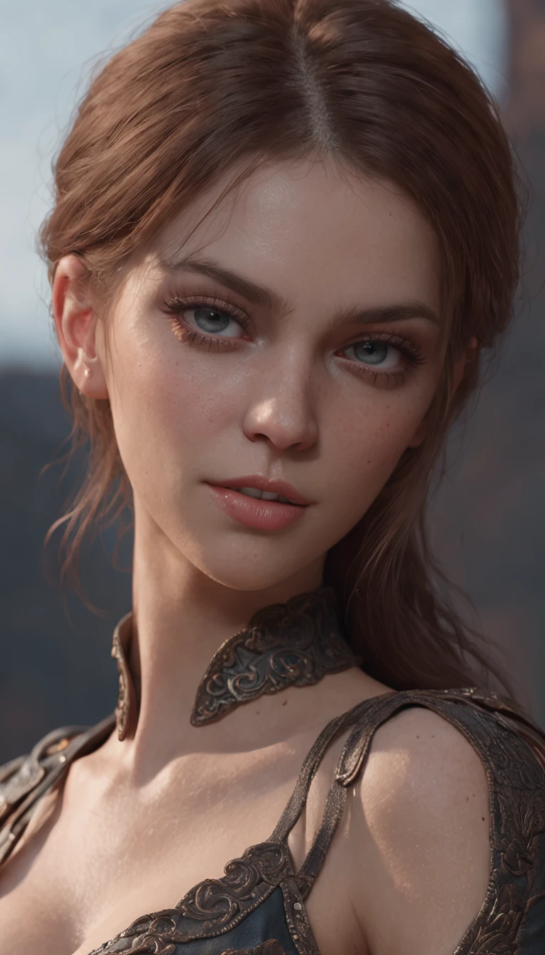 (professional 3d render:1.3) af (Realistic:1.3) most beautiful artwork photo in the world,a beautiful women , ((sexy figure women, nice set of boobs, cleavage, big hips)), beautiful face, blue eyes, seductive expression, full body 8k unity render, action shot, skin pore, very dark lighting, heavyshading, Detailed, Detailed face, (vibrant, photograph realistic, Realistic, Dramatic, Dark, Sharp focus, 8K), (Old leather garments damaged by weathering:1.4), ((((Wear fur)))), (Intricate:1.4), decadent, (Highly detailed:1.4), Digital painting, rendering by octane, art stations, concept-art, smooth, Sharp focus, illustration, Art germ, (loish:0.23), wlop ilya kuvshinov, and greg rutkowski and alphonse mucha gracias, (Global illumination, Studio light, volumettic light), heavy rain, particles floating, lotr, fantasy, elf, full bodyesbian, ((Dark and ancient city background:1.3)),CGSesociety,art stations