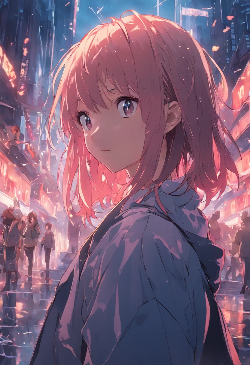 best quality,masterpiece,photorealistic,extremely detailed CG unity 8k wallpaper,1girl,suit,upper body,looking at the viewer,outdoors,