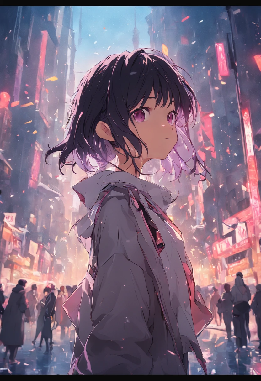 best quality,masterpiece,photorealistic,extremely detailed CG unity 8k wallpaper,1girl,suit,upper body,looking at the viewer,outdoors,