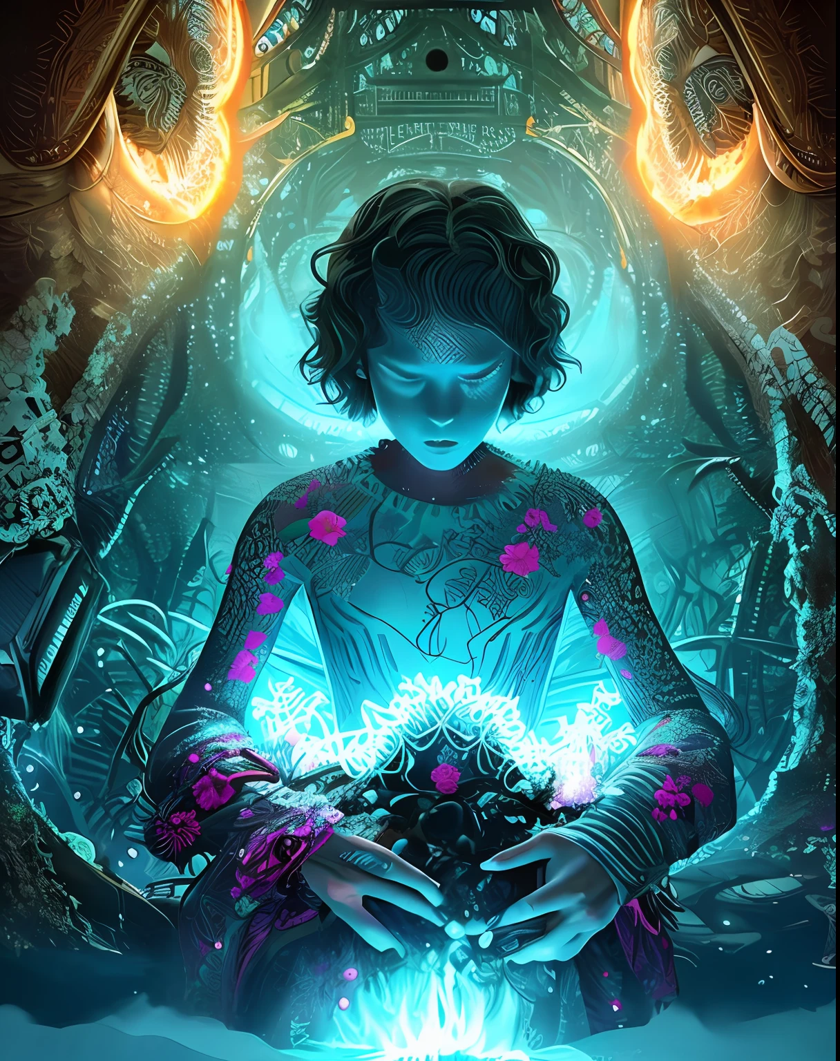 Design a captivating image of a highly detailed soda can, inspirado en el misterioso mundo de Stranger Things y el amenazante Demogorgon. The can should incorporate elements that capture the essence of both the iconic TV series and the fearsome creature of the Upside Down..... Let your imagination run wild while infusing design with a sense of mystery, peligro, y nostalgia. From typography and color scheme to texture and overall composition, Crear una imagen que transporte a los espectadores a un reino donde lo ordinario y lo extraordinario chocan.