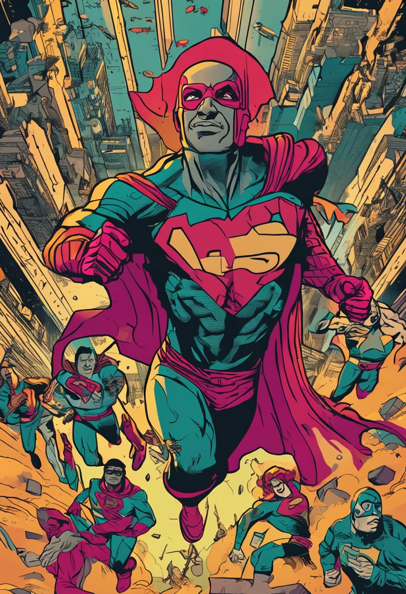 Crie um personagem humano, that he's a superhero and his power is HIP HOP