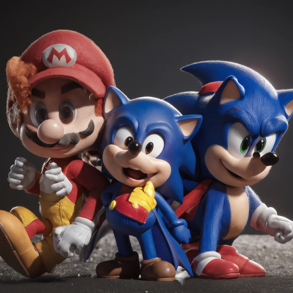 (Professional 3D rendering:1.3) de (Realistic:1.3) Foto de arte mais bonita do mundo, Apresenta foto selfie dos personagens Batman and Super Mario Bros and Sonic and Naruto and Goku and Spiderman, ((foto selfie dos personagens Batman and Super Mario Bros and Sonic and Naruto and Goku and Spiderman)), corpo inteiro 8k unidade render, anime, geek, very dark lighting, sombreamento pesado, circunstanciado, (vibrante, fotogrdeia realista, Realistic, Dramatic, Escuro, foco nítido, 8k), (intrincado:1.4), decadente, (altamente detalhado:1.4), pintura digital, rendering by octane, art stations, Conceito-Arte, liso, foco nítido, illustration, germe da arte, (Loish:0.23), Wlop Ilya Kuvshinov, e Greg Rutkowski e Alphonse Mucha Gracias, (global ilumination, studiolight, Light Volumetric), chuva forte, floating particles, patife, fantasia, Onze, corpo inteiroesbian, ((Space background with galaxy colors)),CGSesociedade,art stations