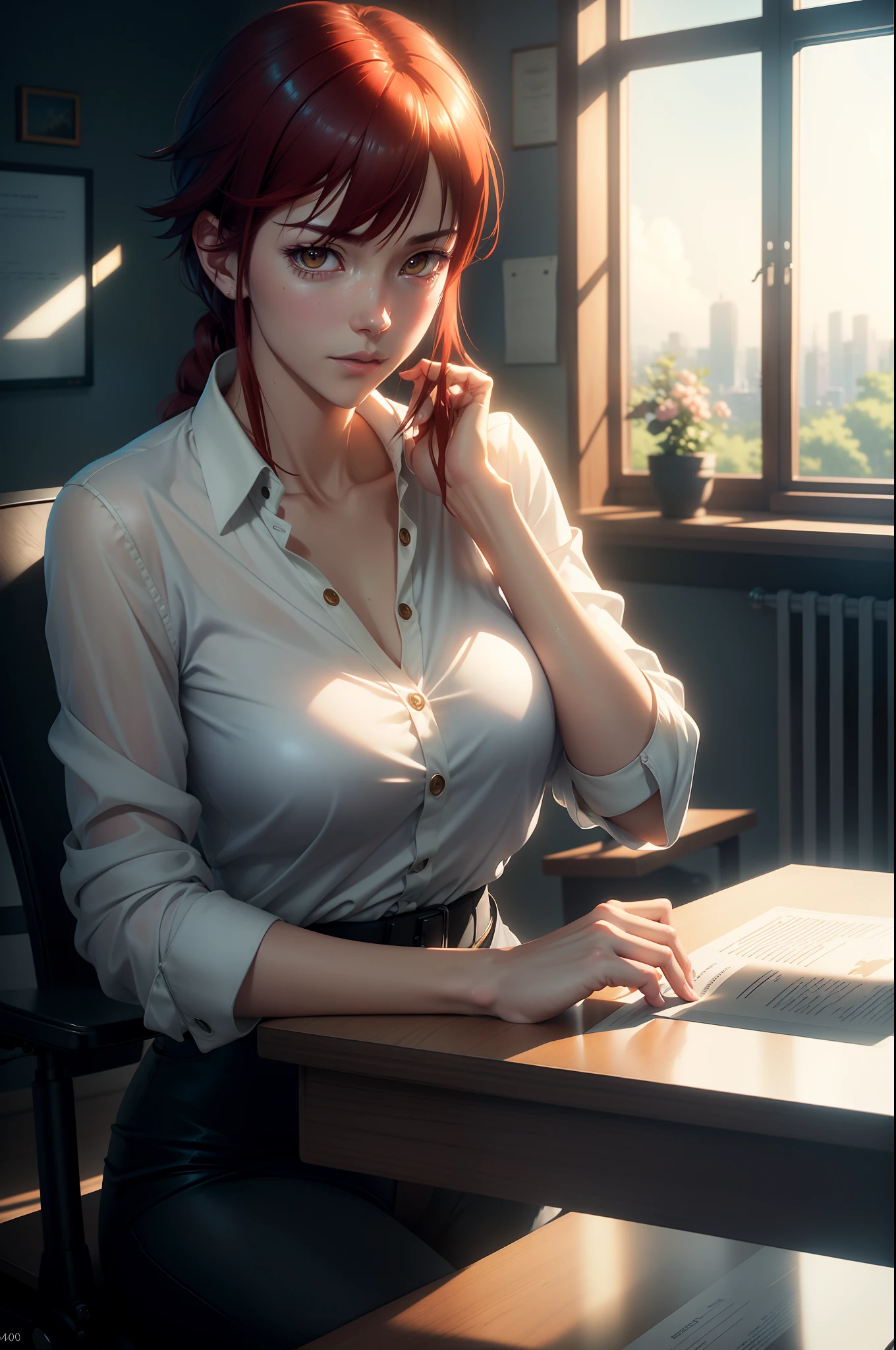Women in the workplace，Super realistic --auto --s2
