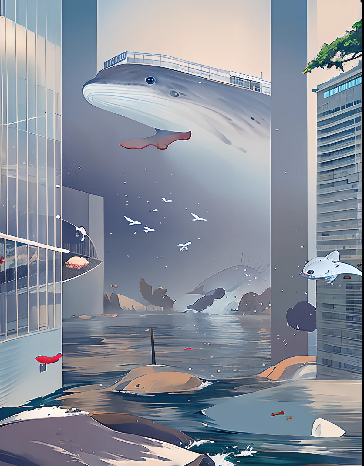 whales,城市