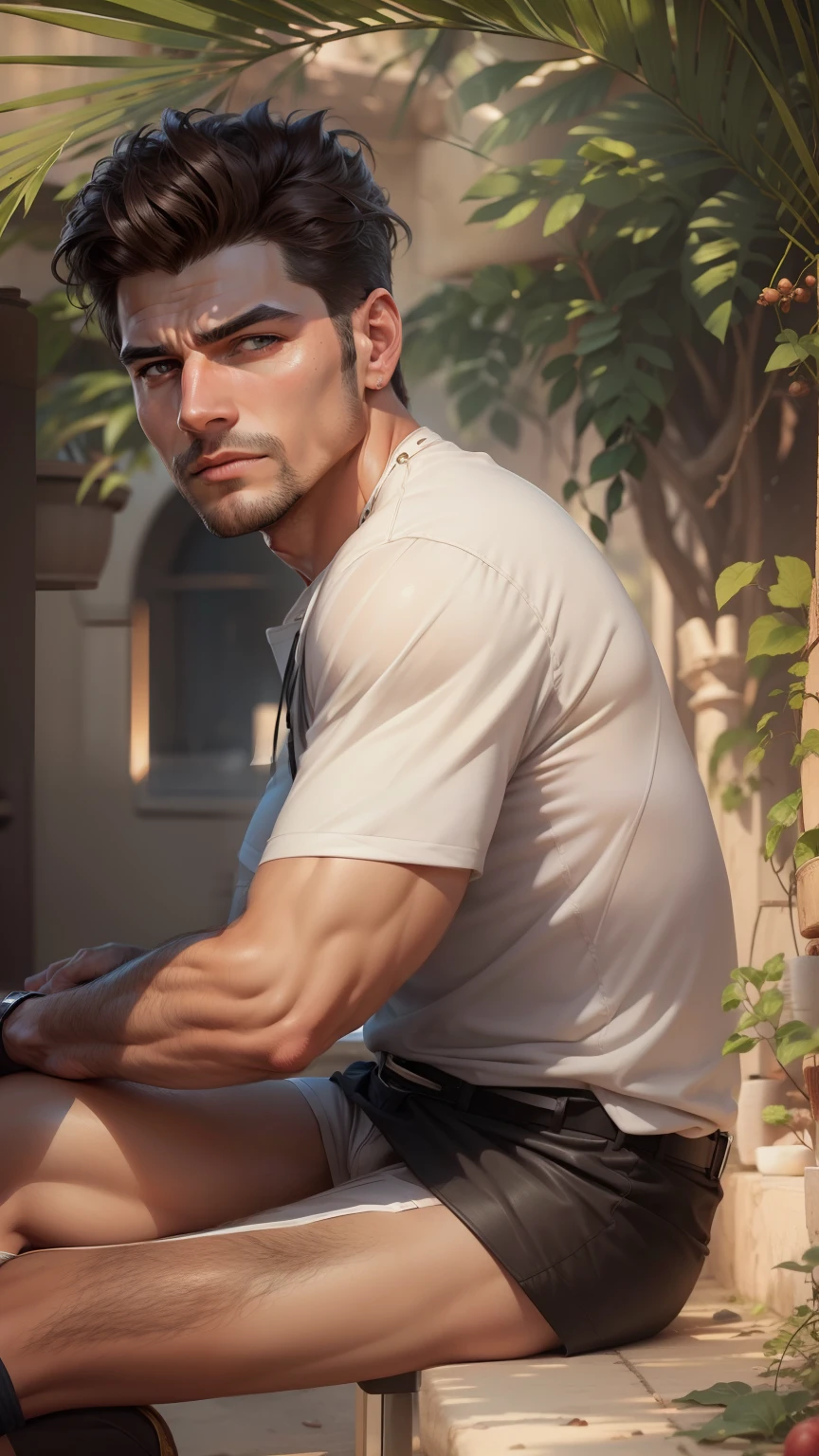 Handsome, 8k realistic face