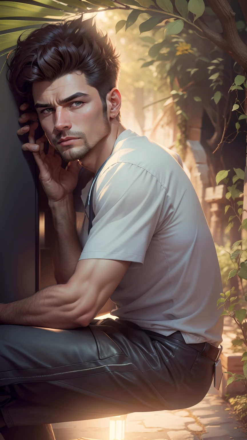 Handsome, 8k realistic face