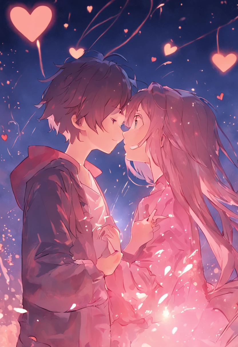 (lovemaking、1girl in、Mutual love、夏天:1.3),the night,in pink,Fireworks all over the sky,Heart-shaped bubbles,comic strip,Glowing fireflies fly around,,pretty and cute,Kids Illustration,glow effect,dingdall effect,depth of fields,highlight,Real Light,Ray traching,OC rendering,Hyper-realistic,best qualtiy,8K,Works of masters,super-fine,Detailed pubic hair,Correct anatomy,sharp focus on eyes,Bokeh,Facial features are carefully drawn