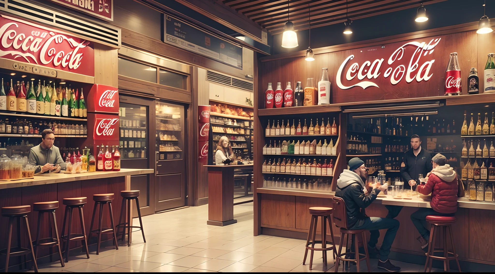 35 age many people drinking coca cola winter --auto --s2
