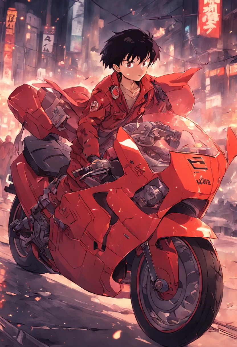 Kaneda's bike by anime akira
