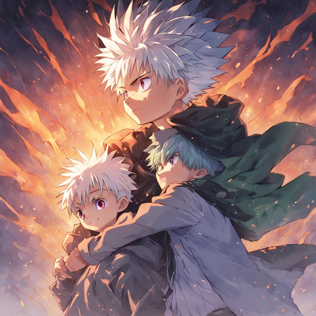 Hunter × Hunter, Killua Zoldyck, Gon Freecss,
