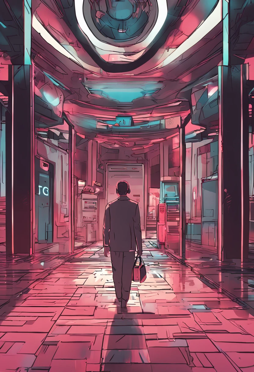 People who use generative AI、entrance、mirai、a picture、4K