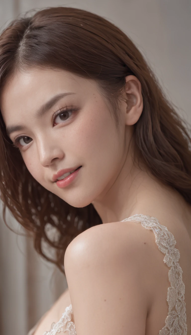 highleg swimsuit、European girl , Colossal tits,top-quality、​masterpiece、超A high resolution、 Raw photography、A smile,full body Esbian,Angles from which the whole body is projected ,{{full body}} { {My wife is a very cute Korean beautiful woman} } {{{{Embarrassing eros smile}}}}, piece sign, looking in camera,,, {{Ultra-detailed wet skin}} , NSFW, Erotic mood, during night, Bedroom, {{{masutepiece}}}, {{{of the highest quality}}}, {{Highly detailed}}, {Real Photos}, {{Very sensitive and beautiful}}、girl_SUI_Top