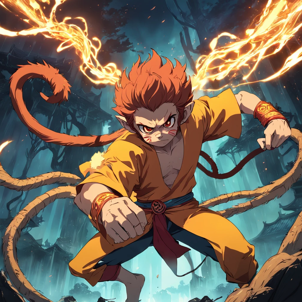 Monkey King vs. Spider Spirit