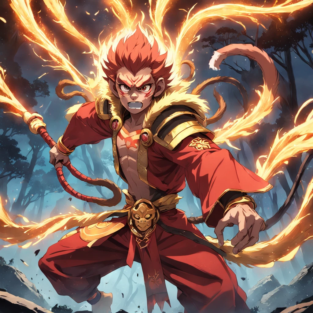 Monkey King vs. Spider Spirit