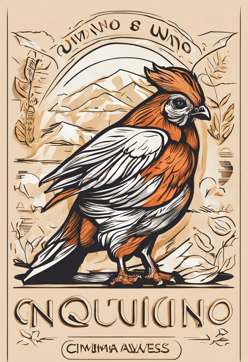 Please create a unique font for the product 'Uno Aves.' The font should be distinctive, legible, and convey the brand identity of this veterinary medicine for young growing chickens. Ensure that the font is suitable for use on packaging, promotional materials, and digital media and that it complements the design of the 'Uno Aves' logo, where 'Uno' is in white letters on a gradient background from red to yellow, and 'Aves' is positioned below.