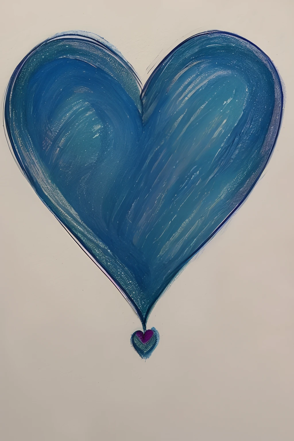 sketch of a valentine's day heart