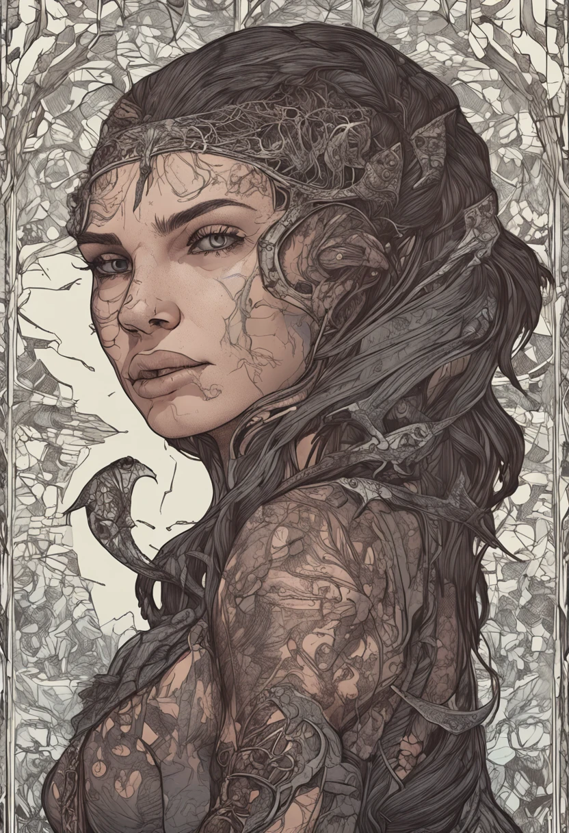 (best quality, highly detailed), RAW photo, masterpiece, Ultra Hig, alluring succubus, dynamic pose, emotional face, detailed face and eyes, deep shadow, intricate, detailed background, POV, film grain, 8k hd