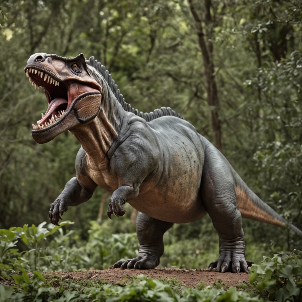 1 lobo, feroz, selvagem, (Macho Alfa:1.2), strong muscles, dentes afiados, olhos penetrantes, (cicatrizes de batalha:0.8), pelo cinzento, (Postura agressiva:1.1), horseback riding, 1 dinossauro, prehistoric, (T-Rex:1.5), Massive, poderoso, Threatening, (Garras afiadas:1.3), Scales, Intimidante, (Monte Dinossauro:1.2), Floresta, noite de luar, (atmosfera sinistra:1.1), Sombras, lua cheia, Starry sky, (epic battle scene:1.4), feroz, action-packed, Dynamic, (triumphant expression:1.2), Nuvens de poeira, Montanhas, (Dinossauro rugindo:1.3), (LOBO UIVANDO:1.1), aventura, fantasia, mythical creatures.