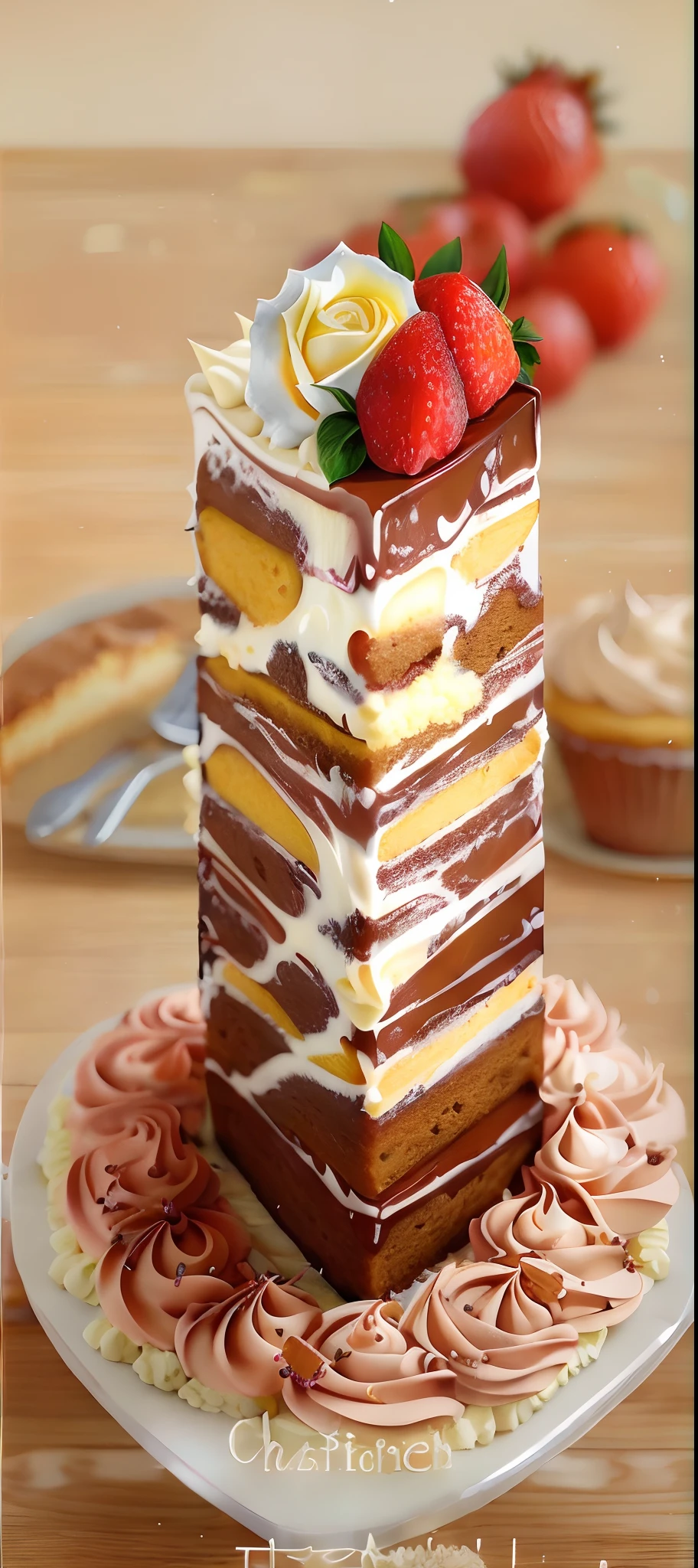 Cream cake,tmasterpiece