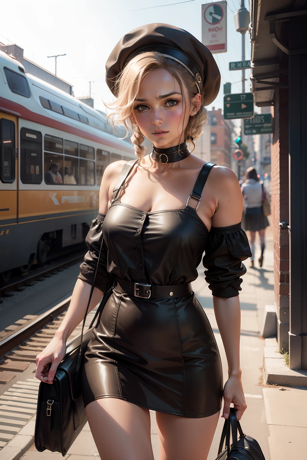 Station street woman