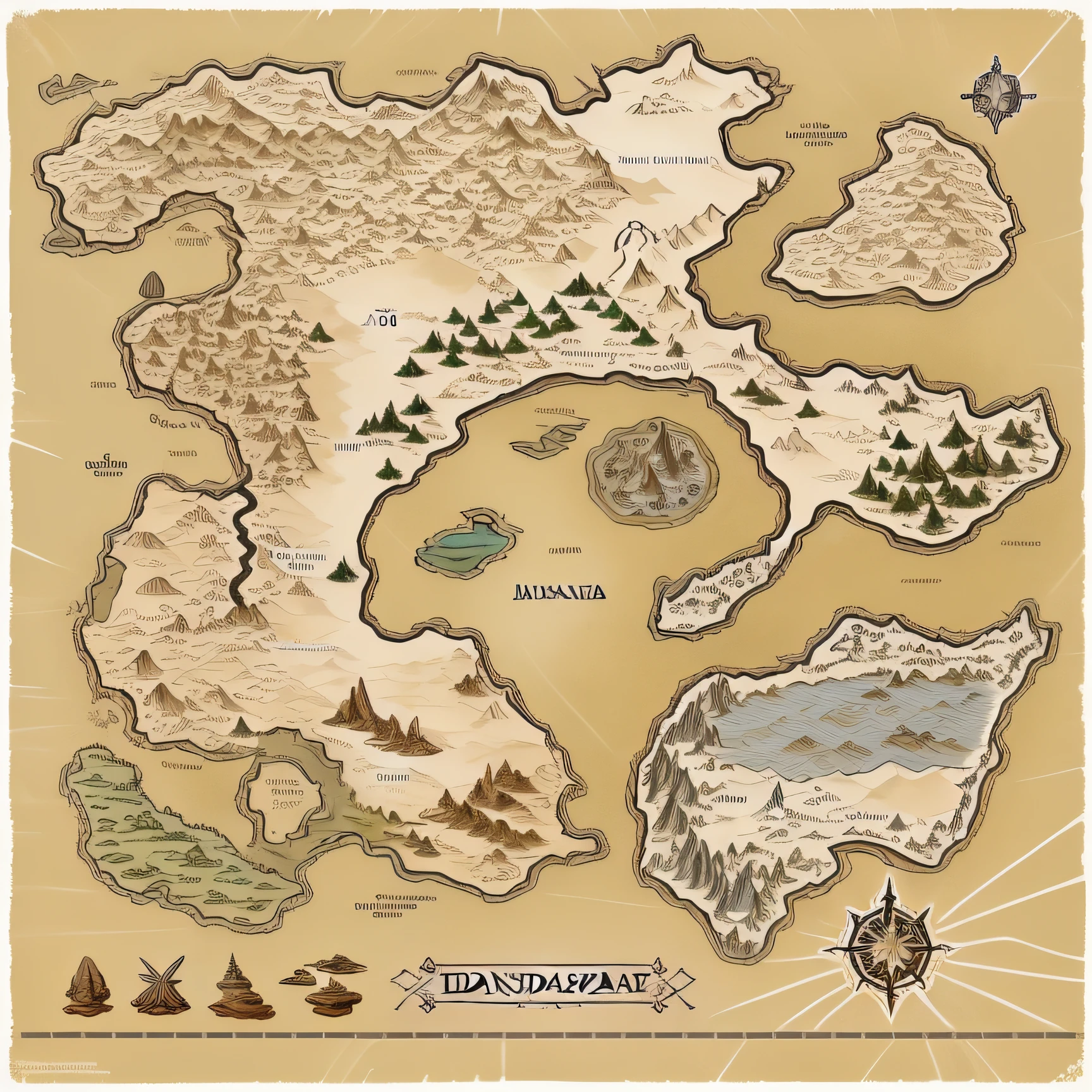 mapa de fantasia detalhado, mapa altamente detalhado, mapa antigo, mapa regional da fantasia antiga, mapa de fantasia, mapa do mundo da fantasia, d&d estilo fantasia mapa design, mapa de fantasia simples, Map of four regions, dos elfos, das fadas, of the dwarves, mapas de fantasia, cartografia da fantasia, mapa do jogo, Mythological map, d&d mapa, an isometric fantasy map