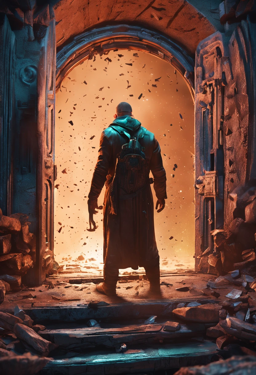 With bated breath, he opened the vault door, only to discover that the artifact was missing. Confused and enraged, Adrian realized that someone had beaten him to it.