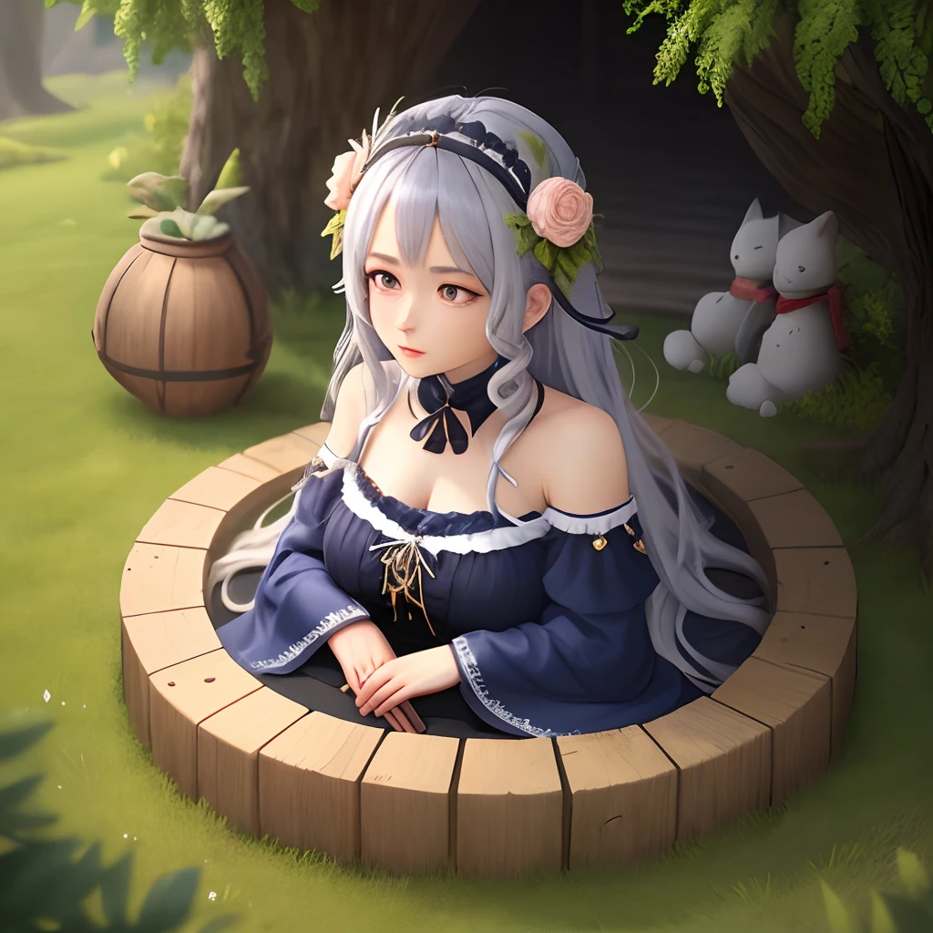 The original goddess character is bound