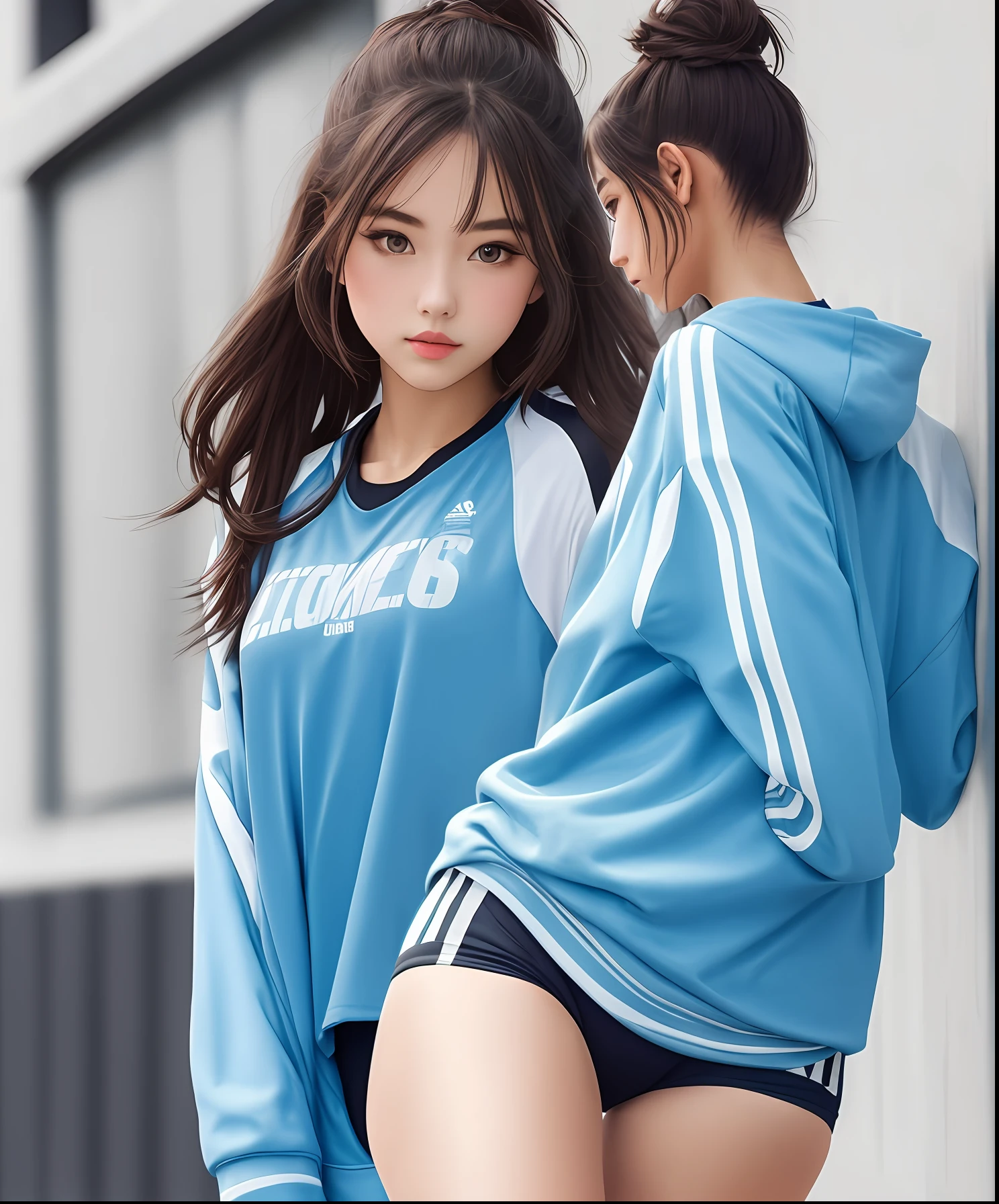 Sportswear girl