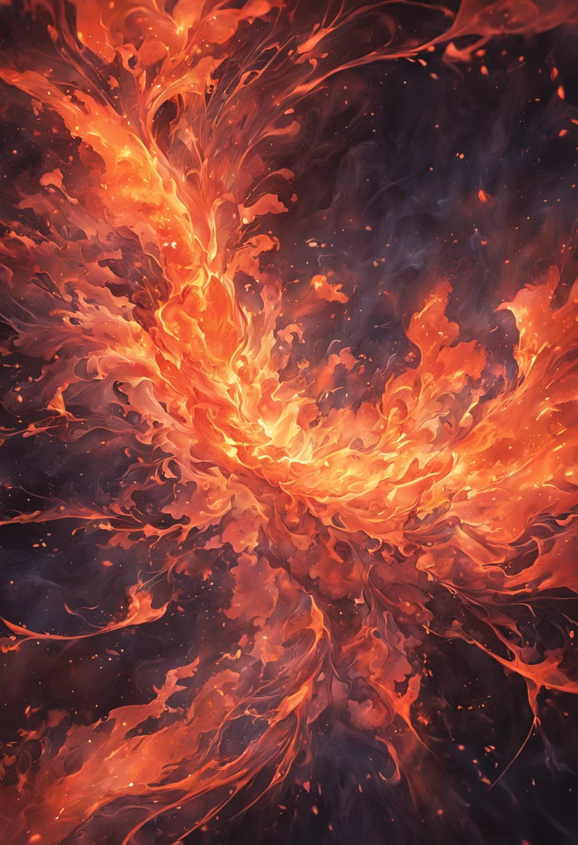 Closeup do fogo no fundo preto e no fundo preto, fractal de chama, arte generativa altamente detalhada, Textura da chama, intrincadas imagens de chamas sobrepostas, fundo do inferno, pinturas abstratas. 8k, fundo do fogo fractal, Spinning flames in the background, Paint spills smoke, Fogo em redemoinho, arte digital 4k inquietante, a little smoke and fire, arte generativa do algoritmo houdini,Fluids