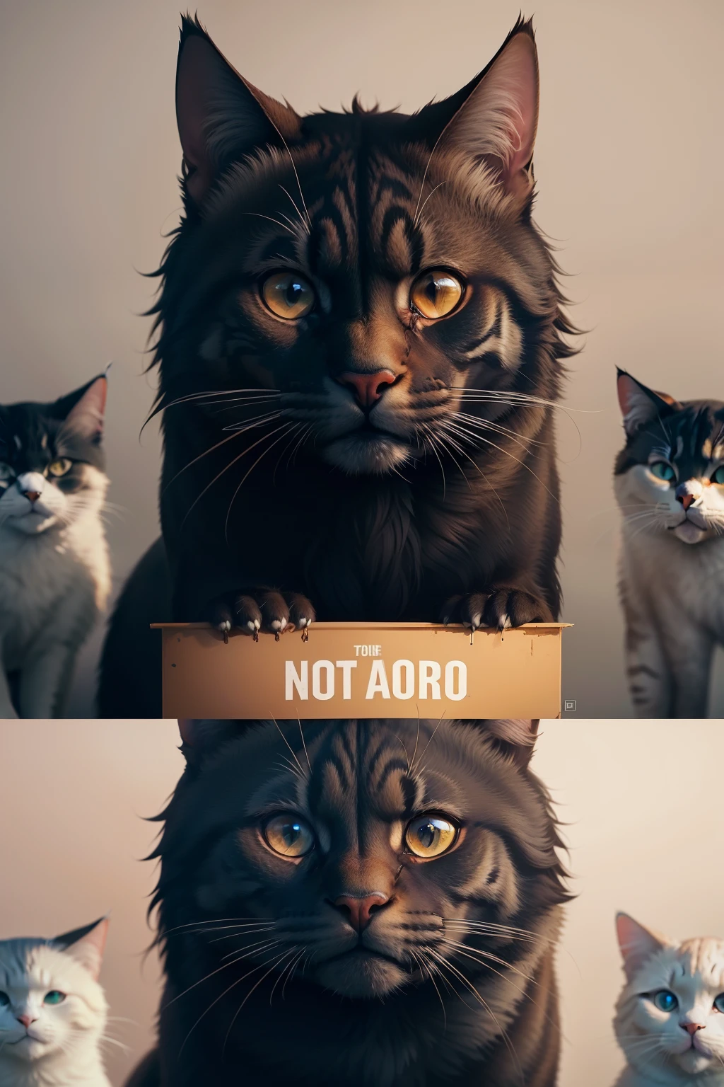 Comando para Melhorar Banner do YouTube:

Tema: Pet Lovers

1. Fundo: Solid and elegant black.
2. Imagem: Close-up detalhado de uma estampa de pata de cachorro em dourado.
3. Logo: Dourado e preto, highlighting the love for pets.
4. Texto 1: "pet animal" em fonte elegante e dourada.
5. Texto 2: "Directed by: John Saxon-Saxon" - Toque de autenticidade.
6. Cat Theme Logo: Redondo, indicating the importance of cats.
7. Texto 3: "Pets" - Channel topic reinforcement.
8. Texto 4: "Directed by: Nandor Soldier" - Credibilidade.
9. Texto 5: "Sasoura" - Intrigante e chamativo.
10. Cores: Dourado e preto para contraste sofisticado.
11. equilibrium: Careful positioning for a professional and cohesive look.
12. Tamanho: Adjust to YouTube's default for visibility across multiple platforms and devices.

Pronto! Use these guidelines to create an attractive and impactful banner for your YouTube channel about pet lovers.