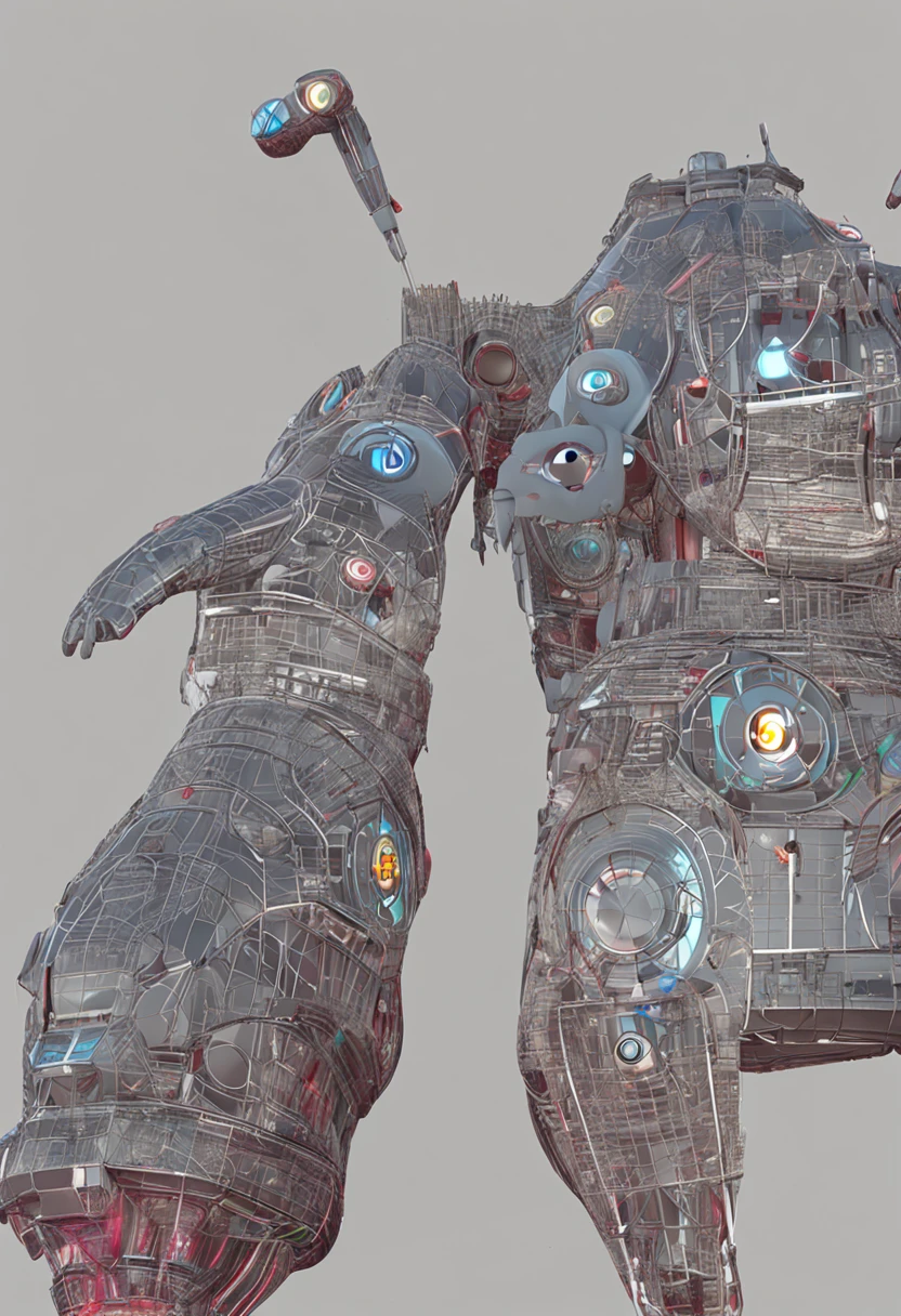 Zhou Shen, (Pixar Style) (tmasterpiece:1.2) (Bokeh) (best qualtiy) (Detail Skins) (Detail texture) (8K) (clay) (cinematic lightings) (Sharp Focus)