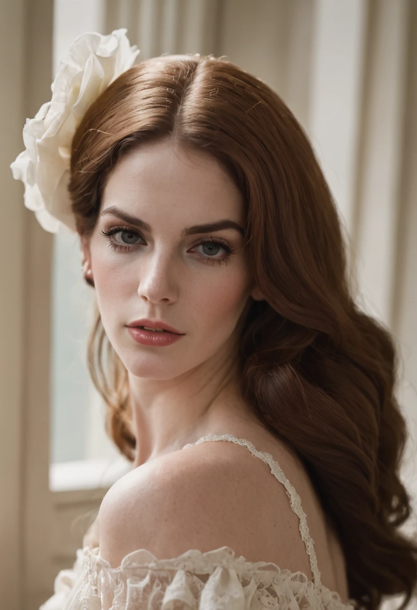 (lana del rey, music icon, vintage vibes, dreamy atmosphere, melancholic mood, retro aesthetic)