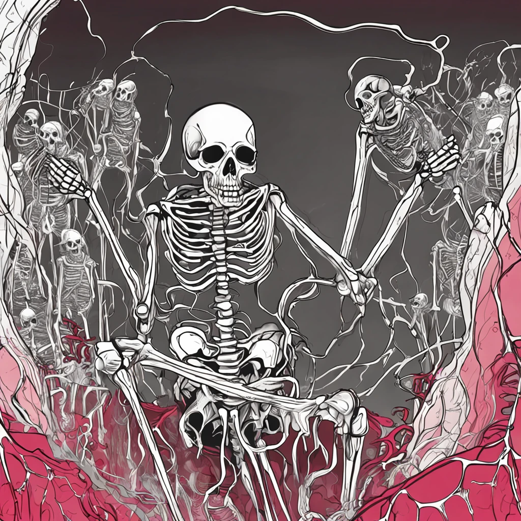 Skelleton，Ser do mesmo sangue，Tentaculata，O olho，A boca，melting，terrorista