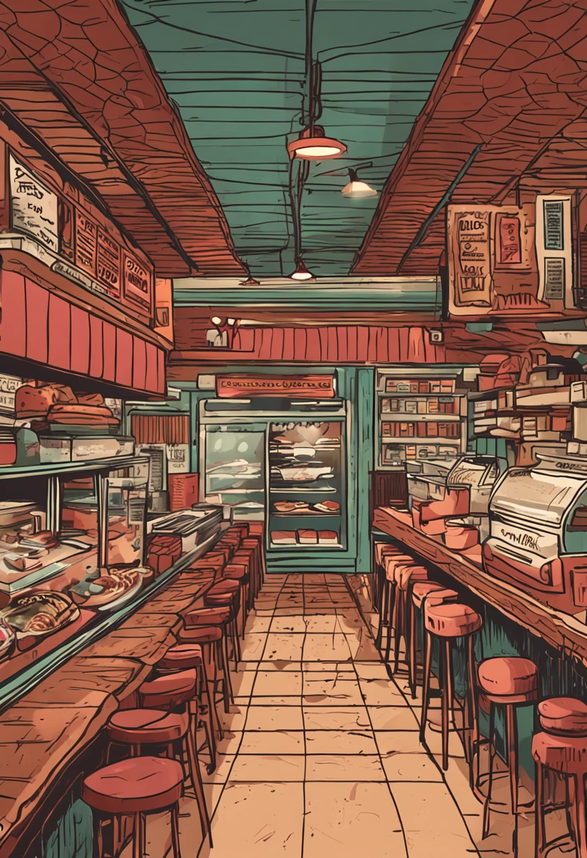 Uma loja gourmet conceito,Principalmente livre de fumo、Wholesome、fast food