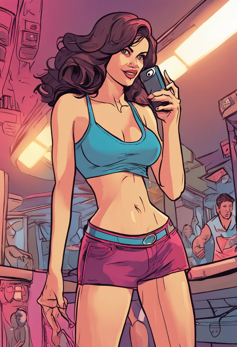 Jennifer Connelly sheet happy smile Character Lara croft full body cartoon image of a woman .cartoon style illustration, cartoon art style, cartoon art style, digital illustration style, highly detailed character design, cute detailed digital art, City fan art, Portrait Character Design, beautiful digital illustration, high-quality portrait, comic book art, young woman. expression of sexual desire a woman in bikini and panties with different poses, uniform model | type germ, type germ comic, por Ryan Yee, range murata and type germ, extremely detailed type germ, as seen on type germ, frank for, krenz cushart e type germ, ross tran style, style type germ, Kate Bispo Jennifer Connelly