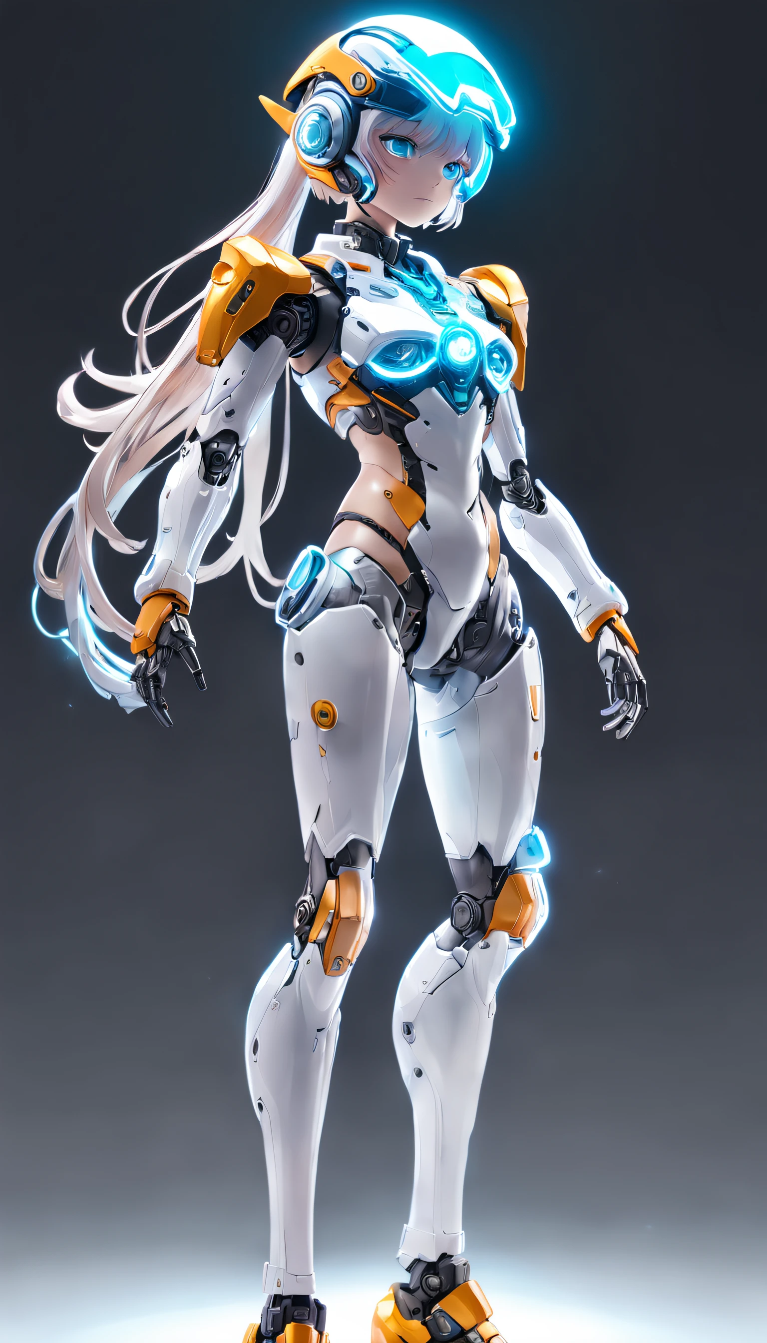 cyborgs, (blind box toy style:1.2), (Full body shot) , 1 transparent girl,Transparent Mecha, Exquisite helmet:1.2, Phosphorescent goggles:1.2, Cyberpunk, Dreamy glow, bright neon lights, clean, White background, ( Global Illumination, Ray traching, nffsw, Unreal Render,Reasonable design, high detal, masutepiece, Best Quality, hyper HD, Cinematic lighting)