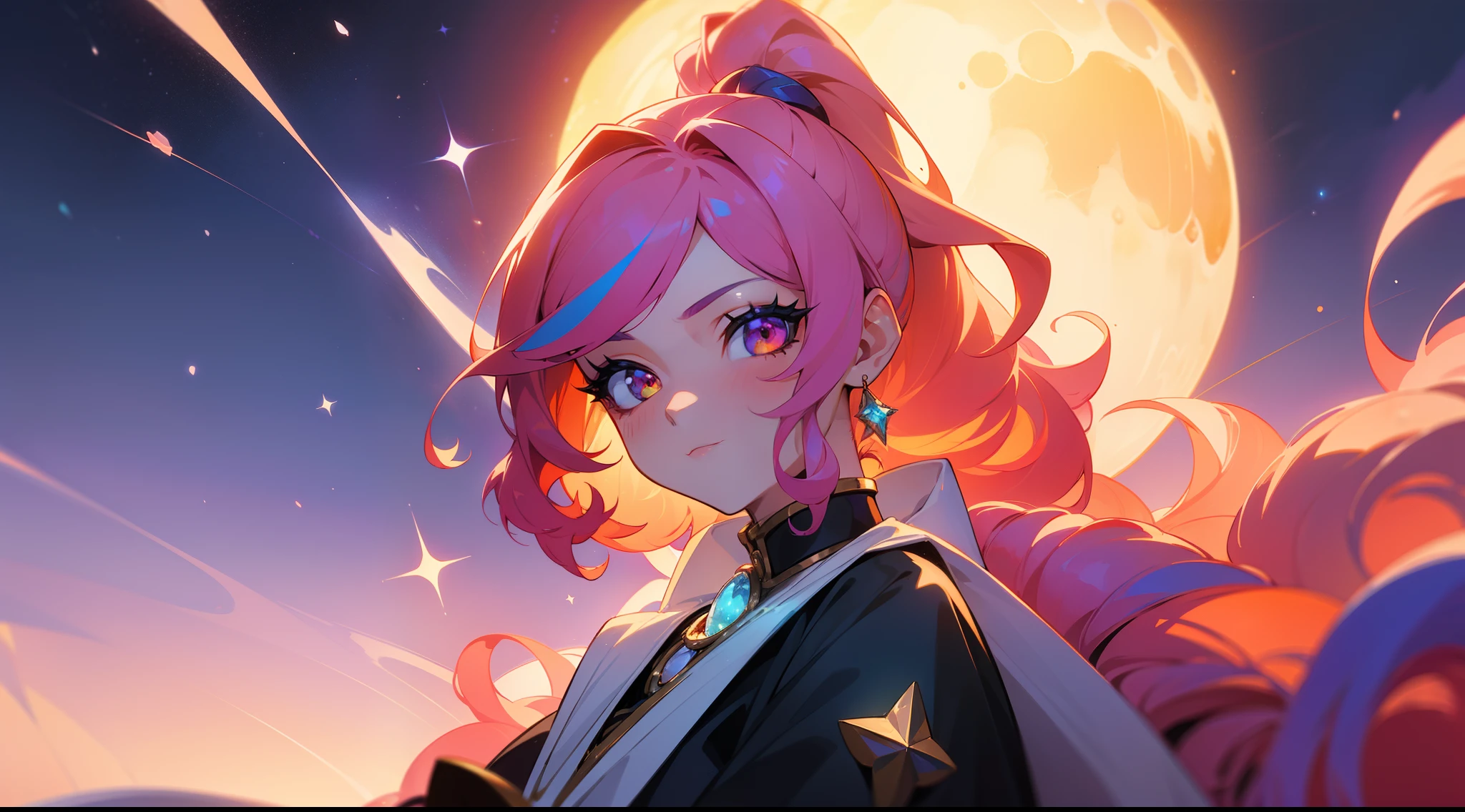 (best quality), (masterpiece),(ultra-detailed:1.2),ultra high res,cowboy shot,
<lora:star_guardian_Lux:0.8>, star_guardian_Lux, solo, smile, close portrait,fashion pose