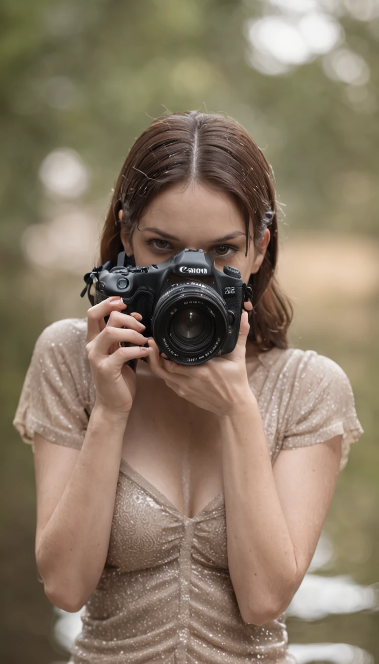 WET BODY, full body, micro bikini, hyper detailed, looking at viewer, small breast, Captured by Panavision Panaflex Platinum Camera with Panavision Primo Primes Spherical Lens 50mm T1.9