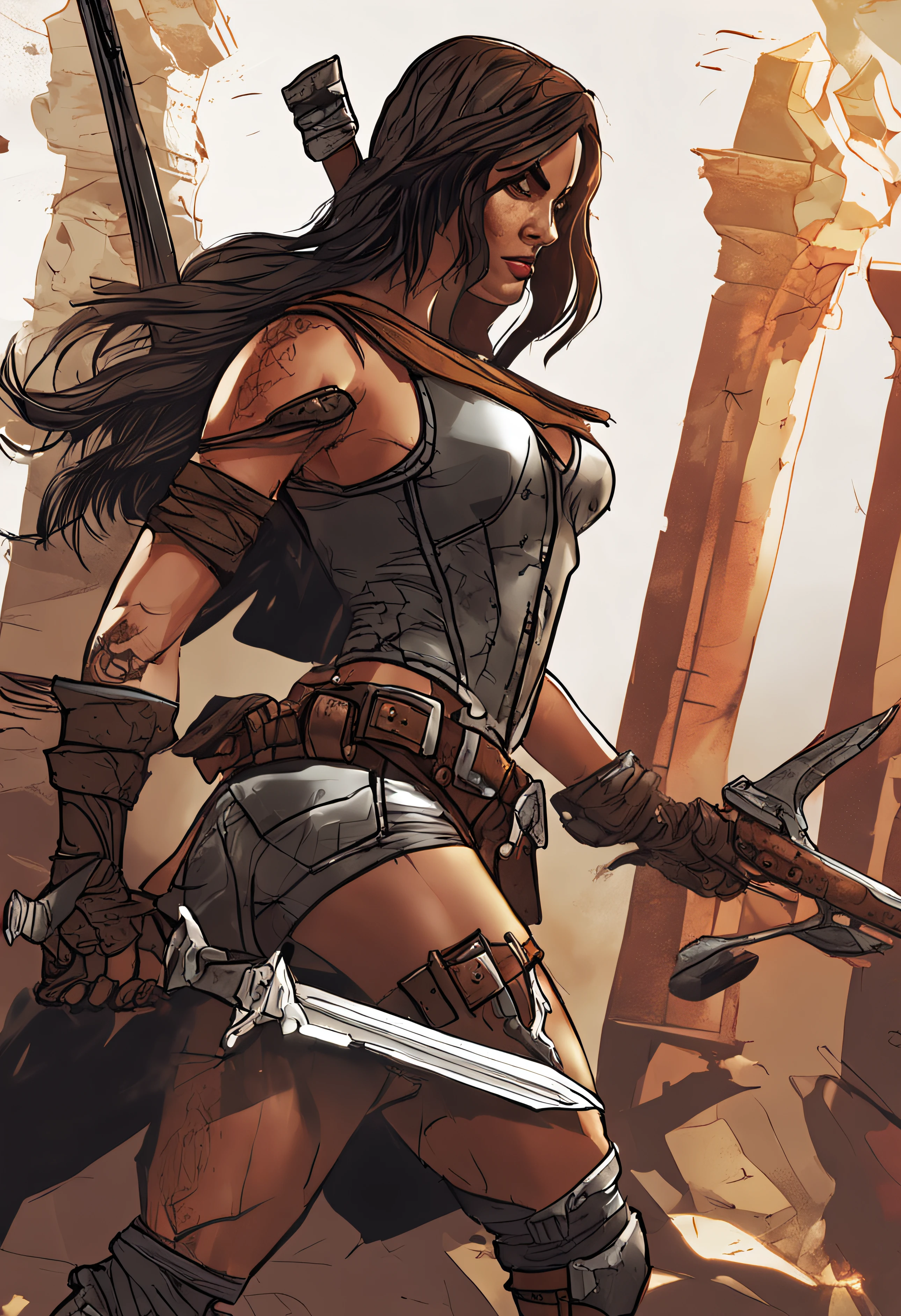 Lara Croft, Tomb Knight, SEX PRICES, picante