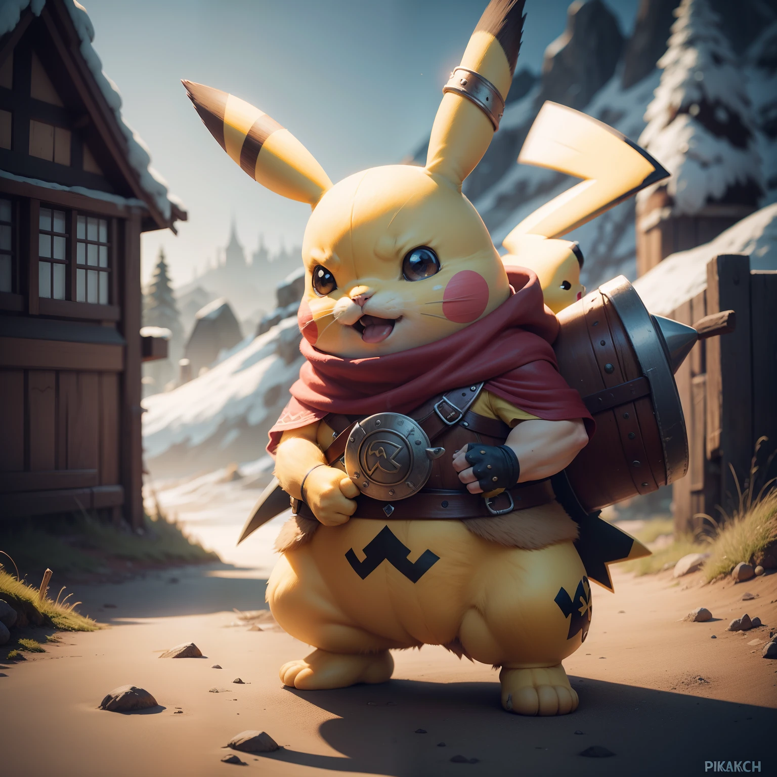 Pikachu Viking