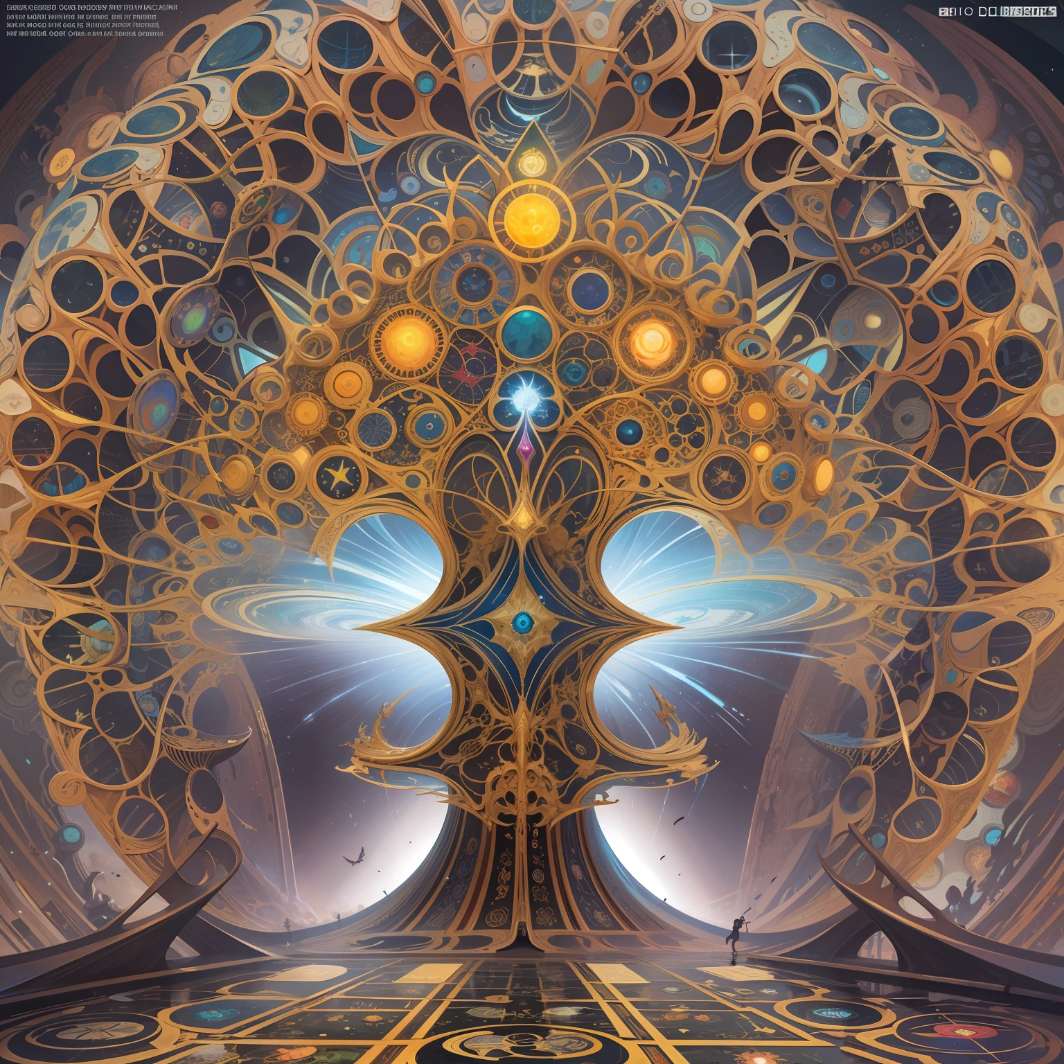 la mejor calidad, Hyper Resolution , impactante imagen de realismo magico, de la fusion nuclear en el centro del Sol, represented fantastically, algo hermoso, geometria sagrada, energia, energia espiritual,.mandalas fractales, fusion nuclear del Sol, obra hermosamente detallada, surrealismo magico, anime profesional, arte fractal, arteoficial, arte digital,.chromatismo, armonia, mistico, potente, energia y ciencia del alma